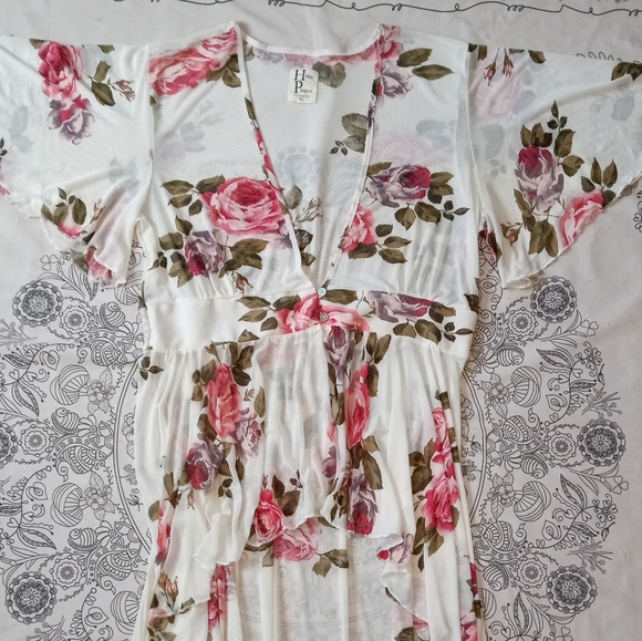 Women's Haute Project Los Angeles long duster cardigan jacket - Picture 2 of 4